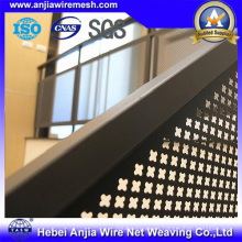 CE, RoHS, SGS marca la hoja de metal perforada para la construcción
